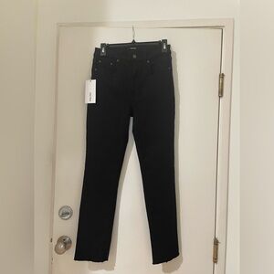Jeans - GRLFRND Black High-Rise Slim- New